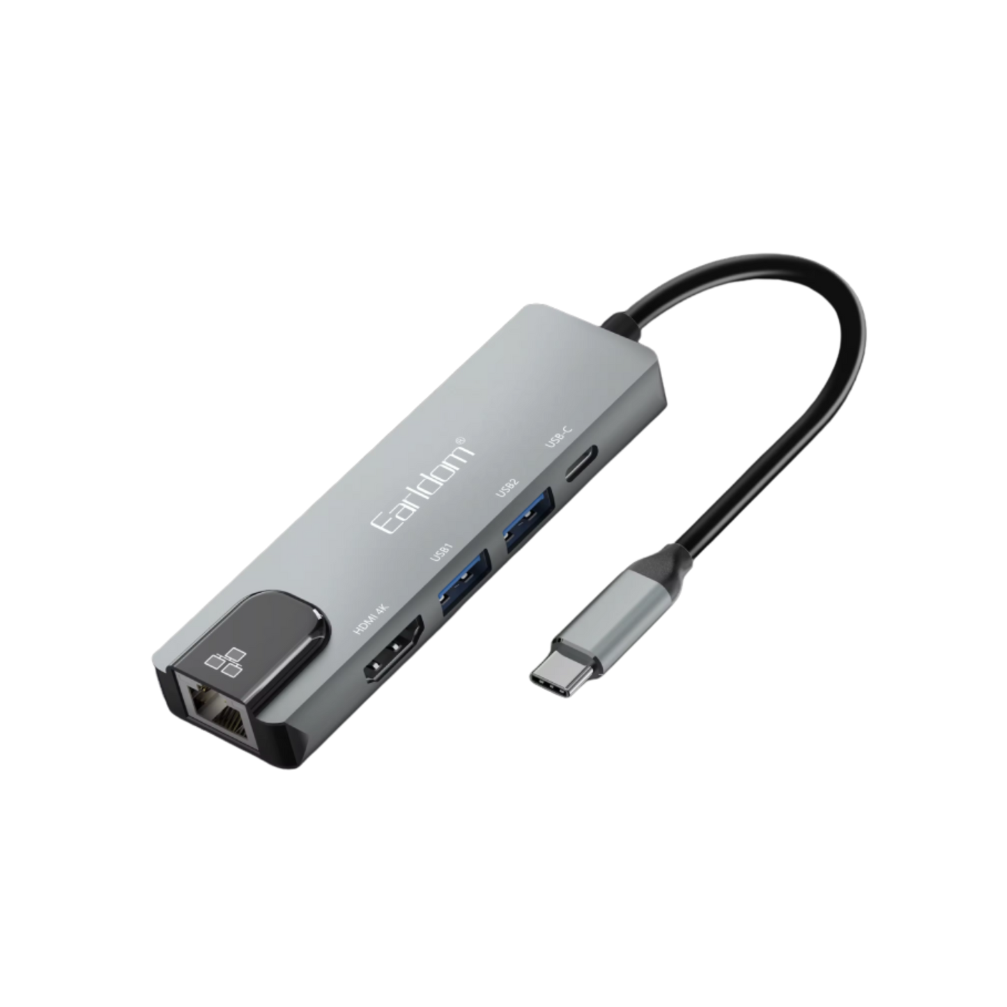 Transmetues ET-W27 USB-C HUB 5 në 1