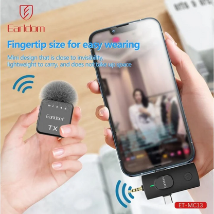 Mikrofon 3in1, iPhone, Type-C dhe AUX